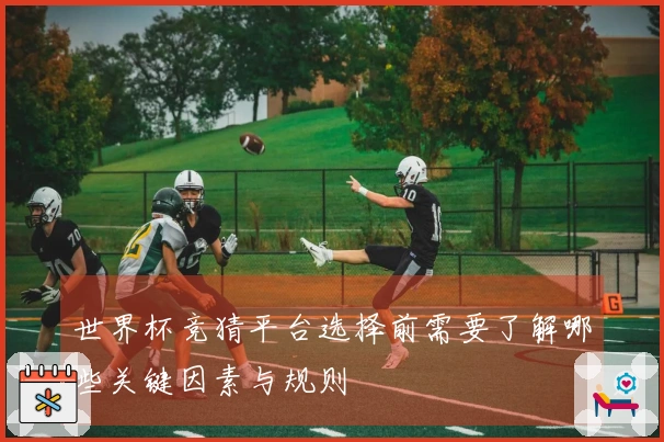 世界杯竞猜平台选择前需要了解哪些关键因素与规则