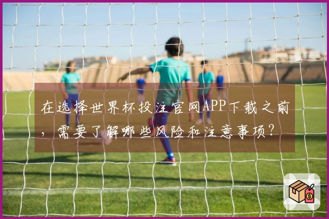 在选择世界杯投注官网APP下载之前，需要了解哪些风险和注意事项？